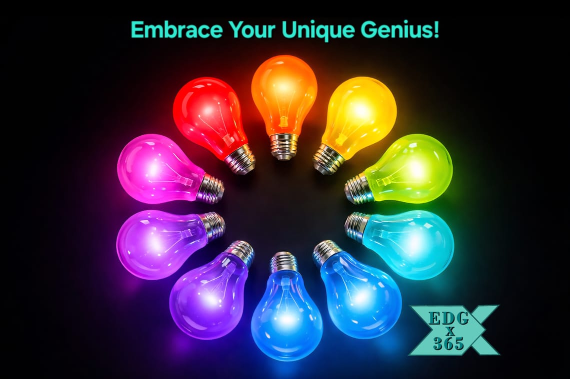 You Might Not Think So, But You Are a Genius